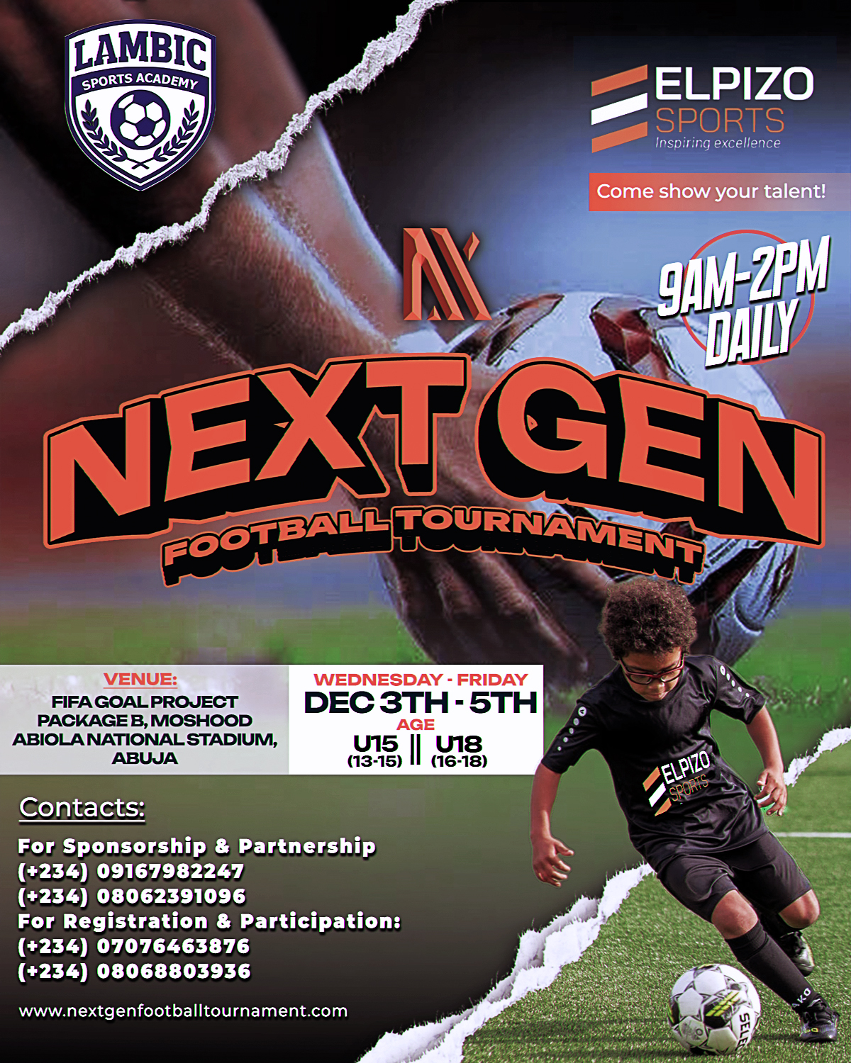 Sports tournament design